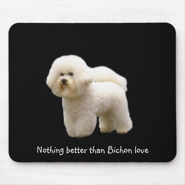 Bichon Mousepad Musmatta (Framsidan)
