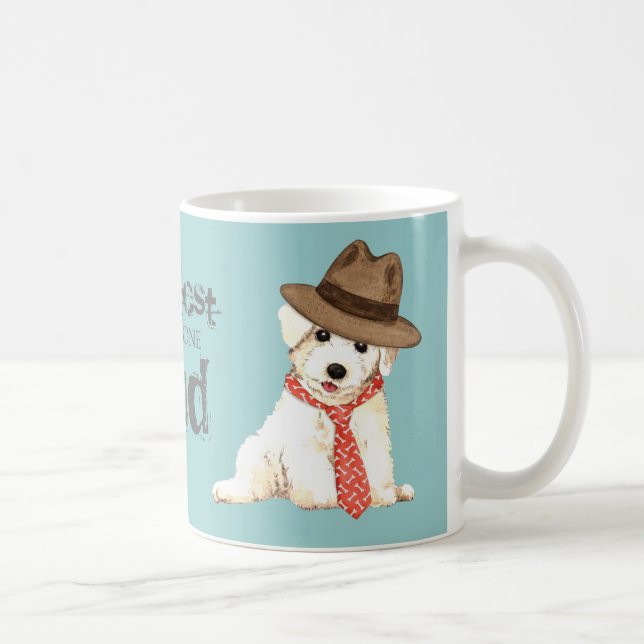 Bichon pappa kaffemugg (Höger)