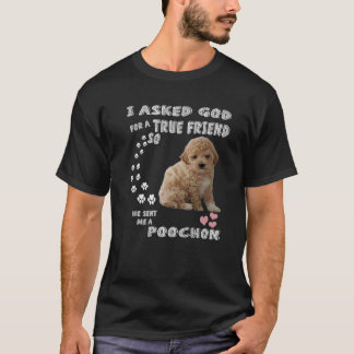 Bichon Pudel Hund Mamma, Bichon Poo Pappa Costume, T Shirt