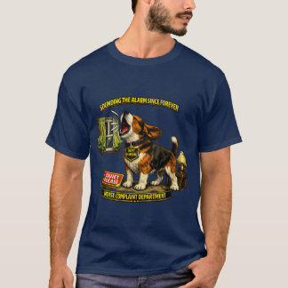 Bichon Rörelse Anmälan Avdelning Rolig Hund T Shirt