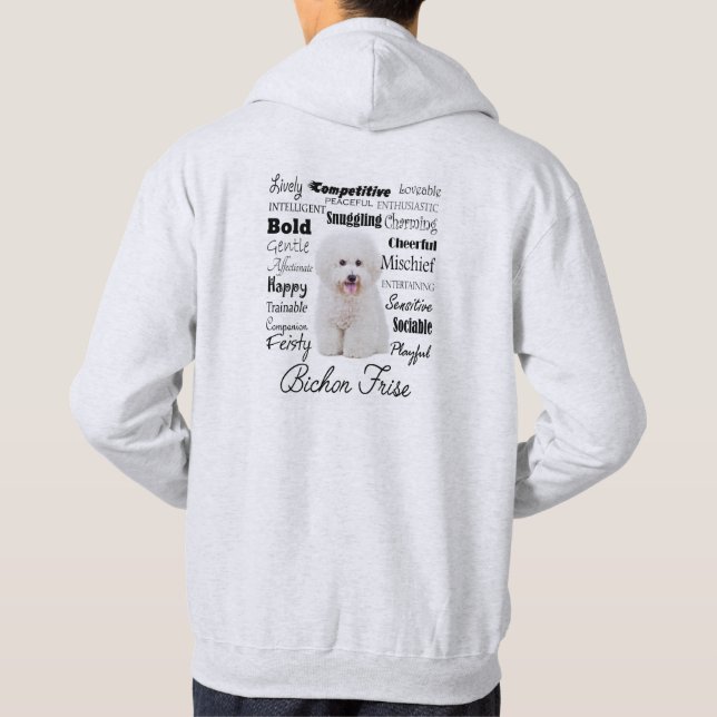 Bichon Traits Hoodie (Baksida)