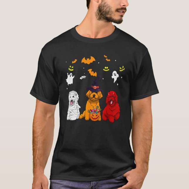Bichonfrise Hund T Shirt (Framsida)