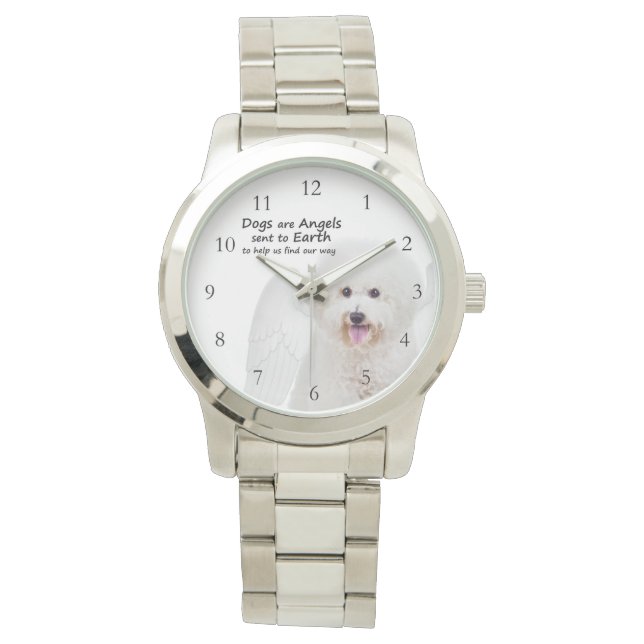 Bichons är Änglar Watch Armbandsur (Framsida)