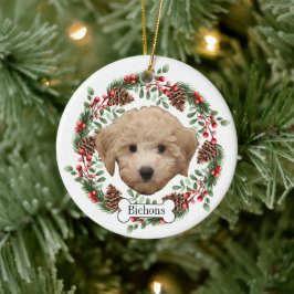 Bichons Frises hund Personlig Pet Ornament