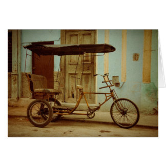 "bicitaxi ", hälsningskort