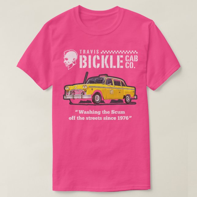 Bickle Cab Company T Shirt (Design framsida)