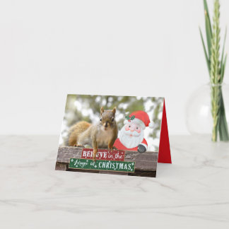 Bickles Squirrel-julkortet Helgkort