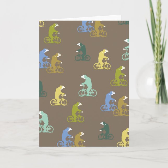 Bicycle Bayer Note Card Kort (Framsida)