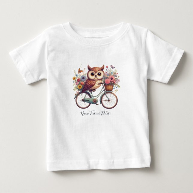 Bicycle Bicycle Ugglor T-Shirt (Framsida)