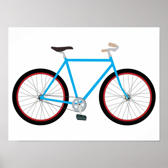 Bicycle Bike Design Poster (Framsidan)