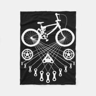 Bicycle Bike Mtb Bmx Biker Cyclist Cycling Bicycle Fleecefilt