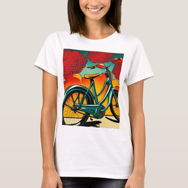 Bicycle Brilliance T Shirt (Framsida)