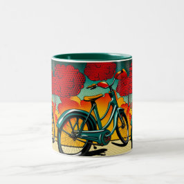 Bicycle Brilliance Två-Tonad Mugg