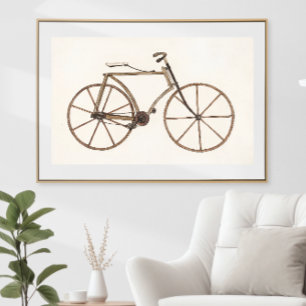 Bicycle (ca. 1937) av Marjorie Lee Poster