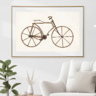 Bicycle (ca. 1937) av Marjorie Lee Poster