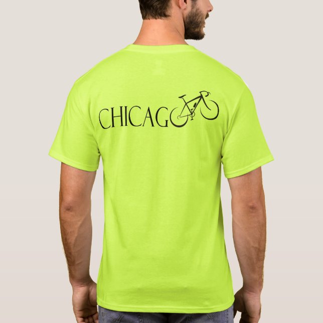 Bicycle Chicago T-Shirt (Baksida)