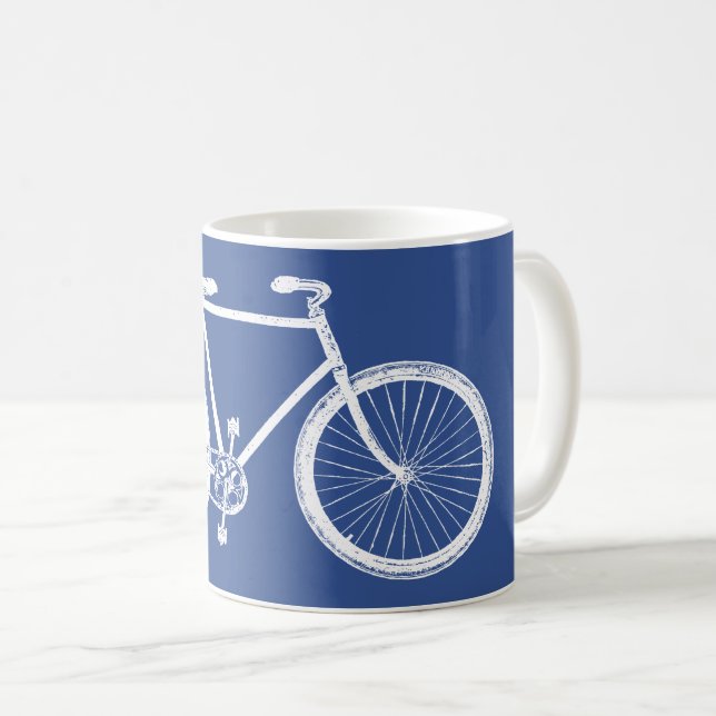 Bicycle Cykel Anpassad Kaffe Mugg (Framsida höger)