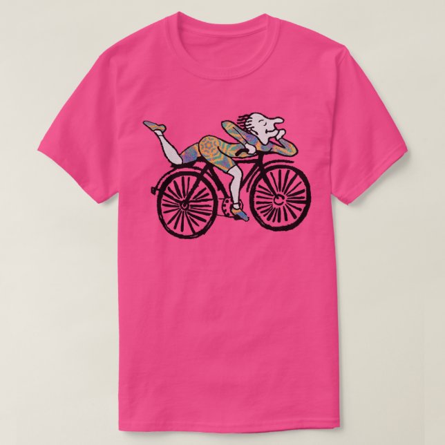 Bicycle Day Albert Hofmann T Shirt (Design framsida)