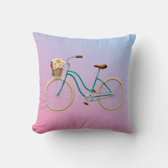Bicycle Dekorativ kudde (Framsida)