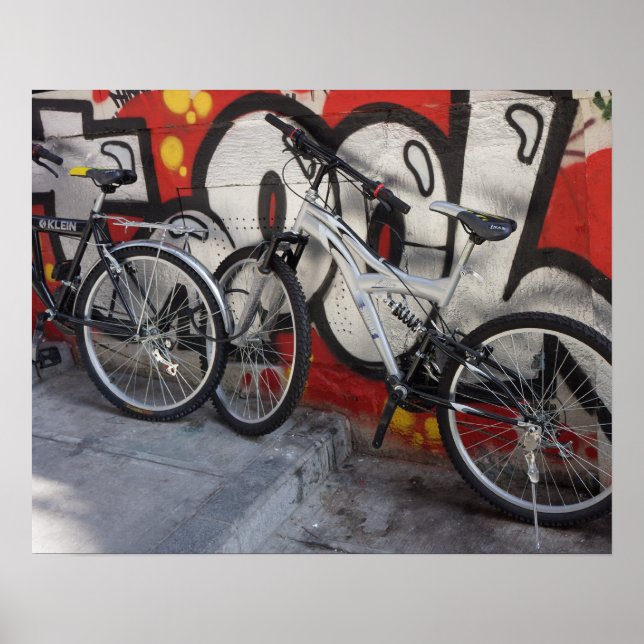 Bicycle Graffiti - Poster (Framsidan)