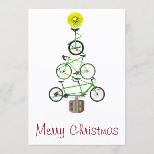 Bicycle Julgran Inbjudningar