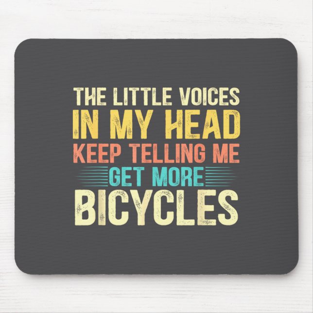 Bicycle Lover Funny Quote Cycling Humor  Musmatta (Framsidan)