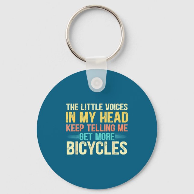 Bicycle Lover Funny Quote Cycling Humor  Nyckelring (Framsida)