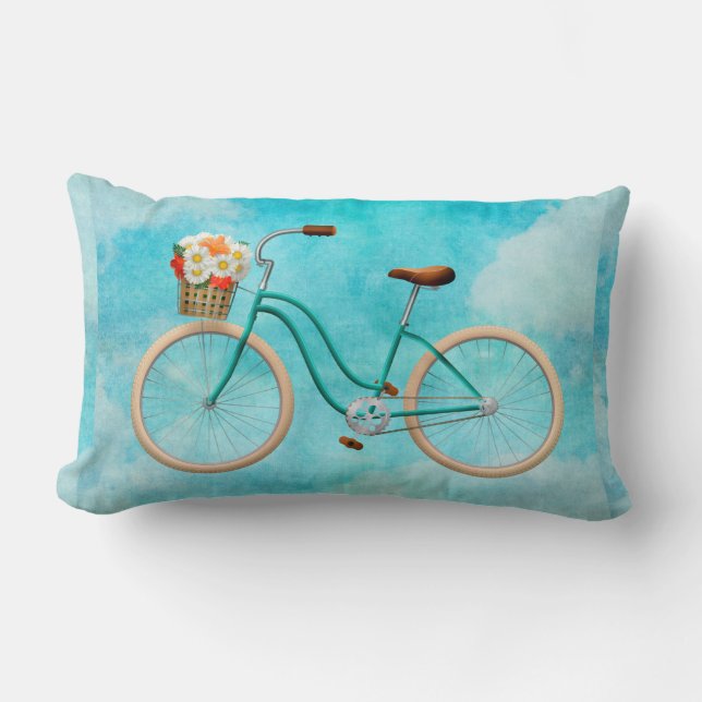 Bicycle Lumbar Pillow Lumbarkudde (Framsida)