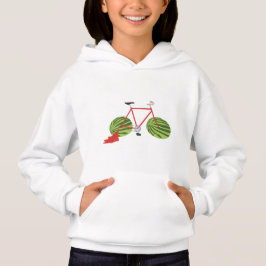 Bicycle med Watermelon Hjul T Shirt