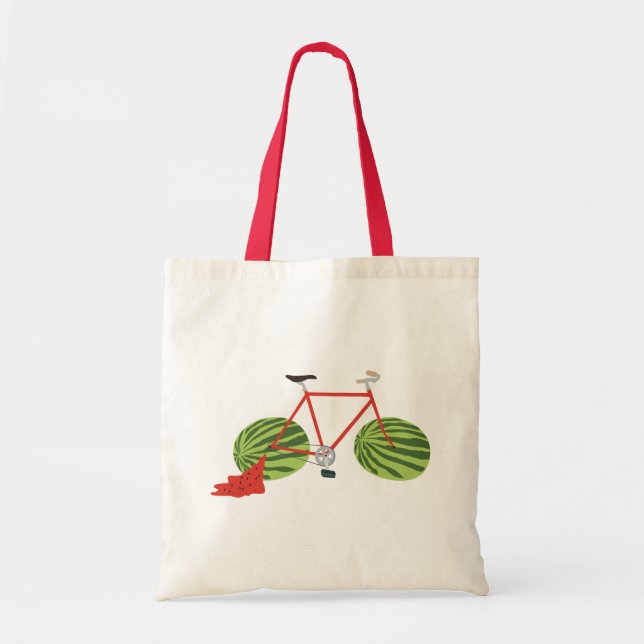 Bicycle med Watermelon Hjul Tygkasse (Framsidan)