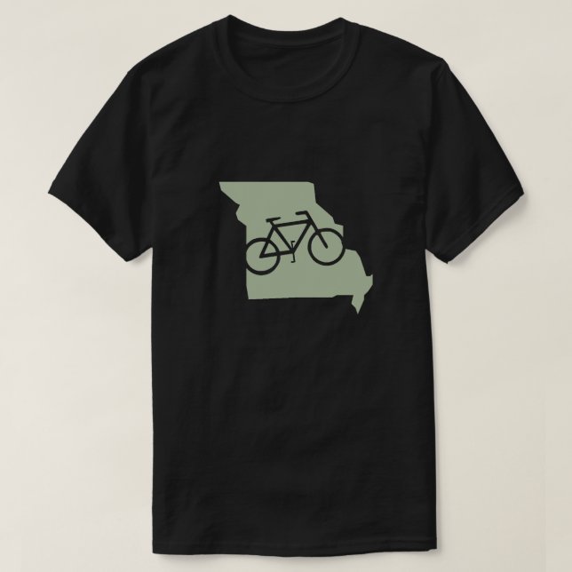 Bicycle Missouri t-shirt (Design framsida)
