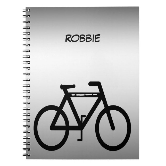 Bicycle Notebook Anteckningsbok (Framsidan)