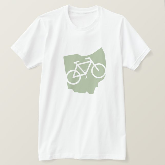 Bicycle Ohio t-shirt (Design framsida)