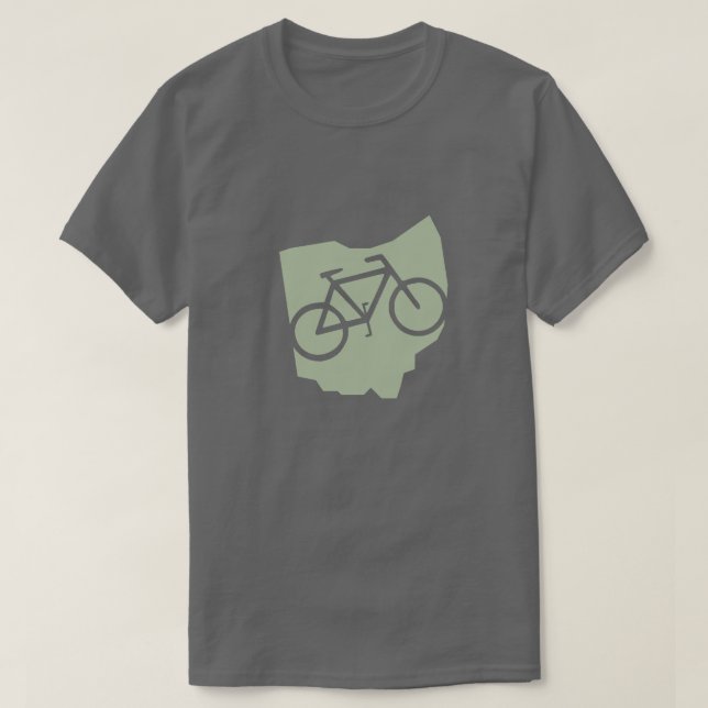 Bicycle Ohio t-shirt (Design framsida)