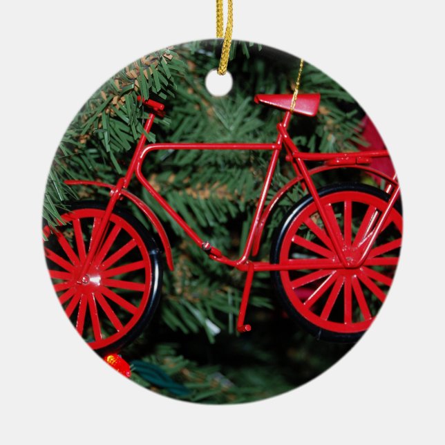 Bicycle Ornament på Julgran (Framsidan)