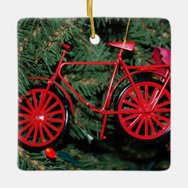 Bicycle Ornament på Julgran (Framsida)