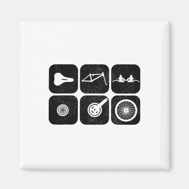 Bicycle Parts Mountain Bike Biking Mtb Cycling Cyl Magnet (Framsidan)