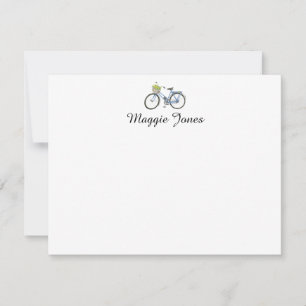 Bicycle Personlig Note Card Anteckningskort