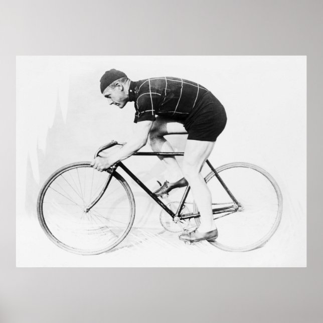 BICYCLE RACER - 1914 POSTER (Framsidan)