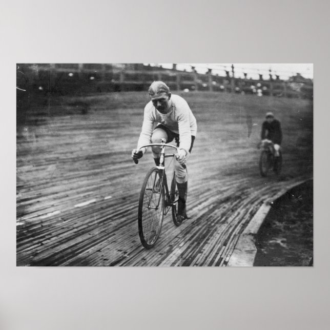 Bicycle Racer på 6-dagars Washington DC Tävling Poster (Framsidan)