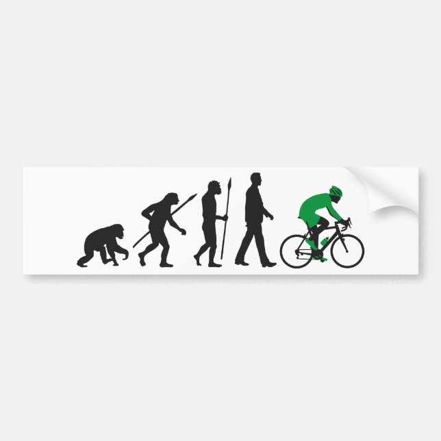 bicycle racing evolution bildekal (Framsidan)