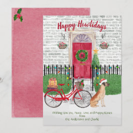 Bicycle Red Door lycklig Helgdag