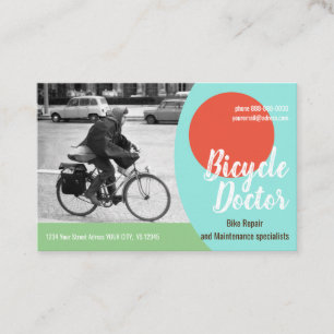 BICYCLE REPAIR Euro, 3,346 x 2,165-tums Affärskor Visitkort