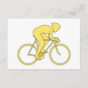 Bicycle Rider i Gult. OSA Kort