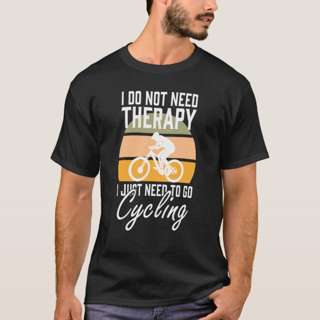 Bicycle Road Bike MTB Bicycle Two Bike E Bike T Shirt (Framsida)