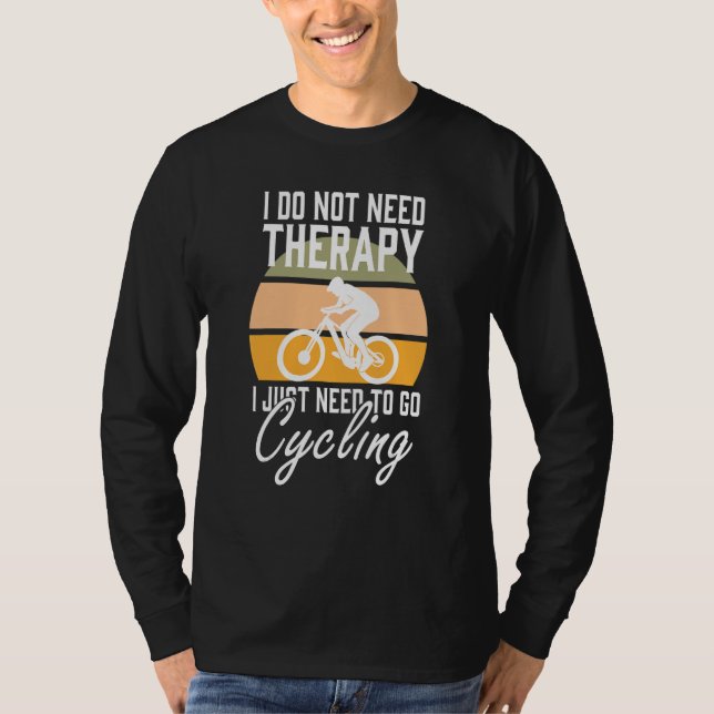 Bicycle Road Bike MTB Bicycle Two Bike E Bike T Shirt (Framsida)
