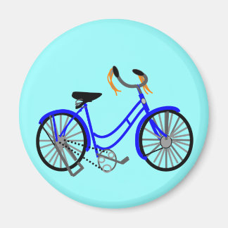 Bicycle Teckning, Stil 1950 Magnet