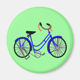 Bicycle Teckning, Stil 1950 Magnet