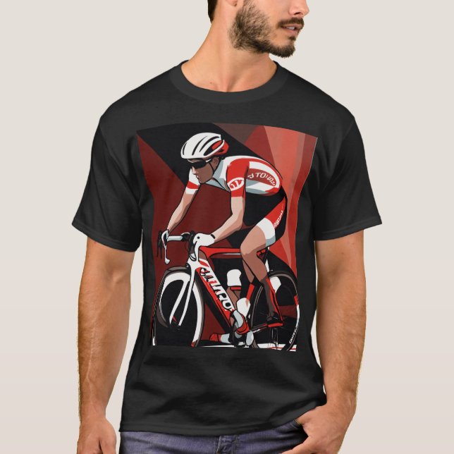 Bicycling T Shirt (Framsida)