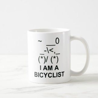 Bicyclist-symbol Kaffemugg